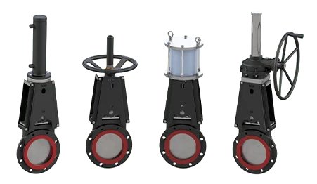 SVG polyurethane knife gate valve